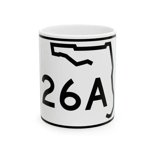 Florida 26A (Florida) (Road Sign) White Coffee Mug 11oz - Go Mug Yourself
