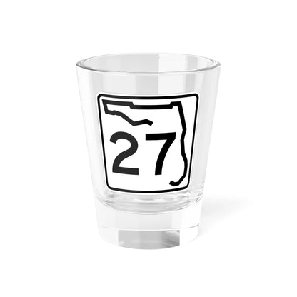 Florida 27 (Florida) (Road Sign) Shot Glass 1.5oz 1.5oz - Go Mug Yourself