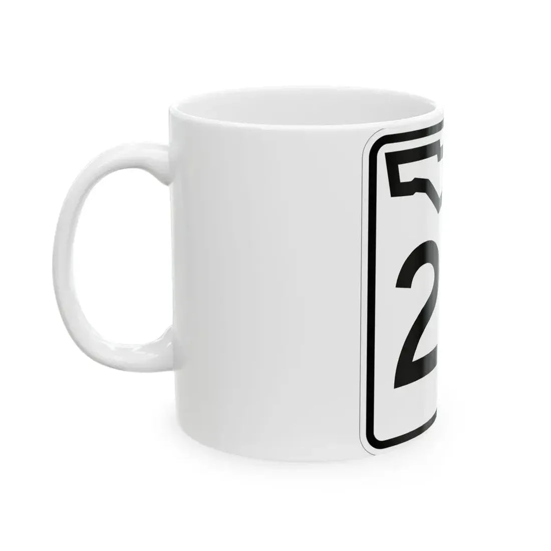 Florida 27 (Florida) (Road Sign) White Coffee Mug - Go Mug Yourself