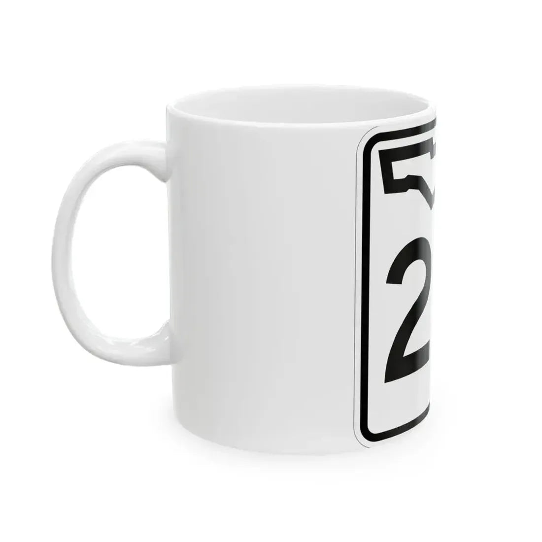 Florida 28 (Florida) (Road Sign) White Coffee Mug - Go Mug Yourself