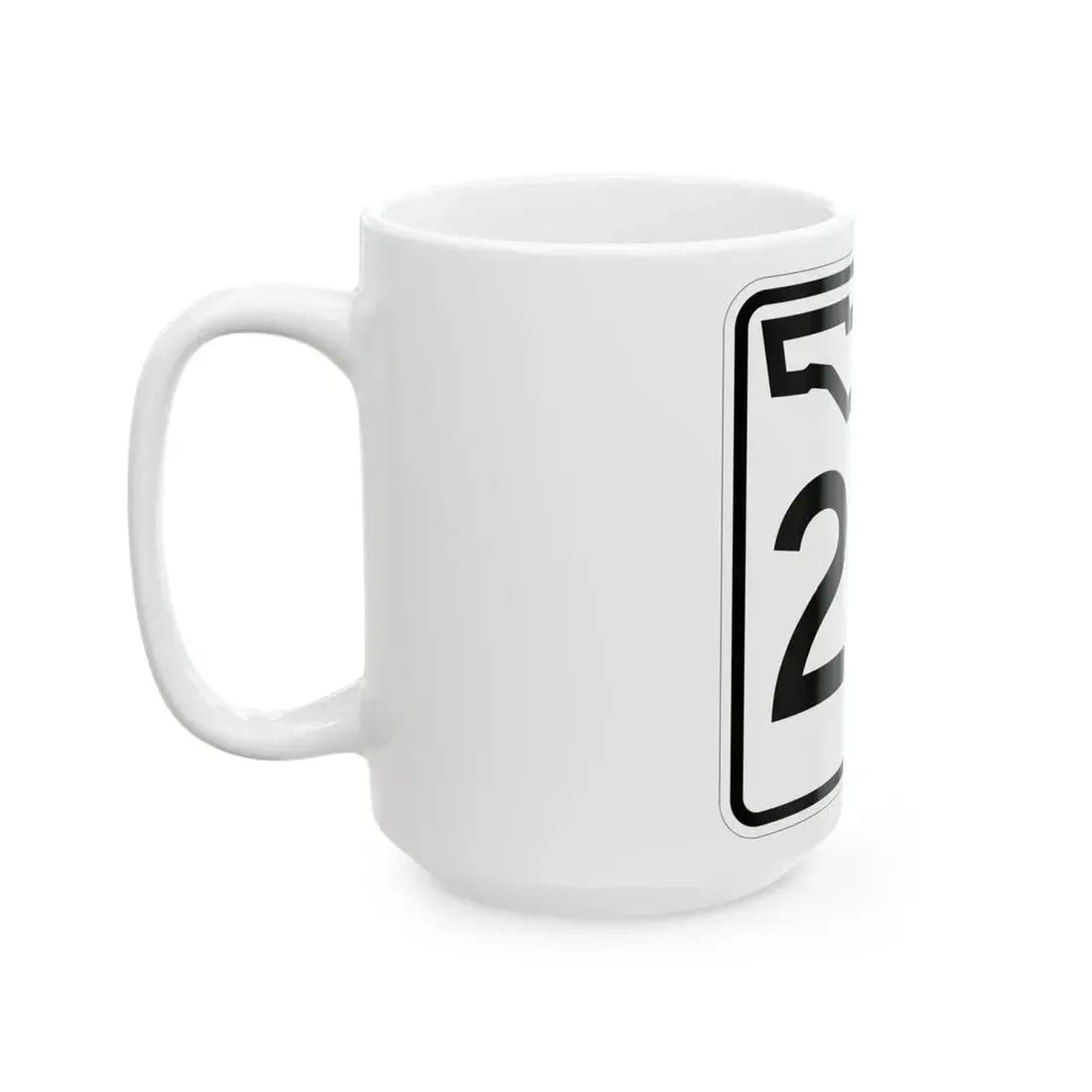 Florida 28 (Florida) (Road Sign) White Coffee Mug - Go Mug Yourself