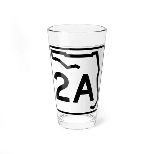 Florida 2A (Florida) (Road Sign) Pint Glass 16oz 16oz - Go Mug Yourself