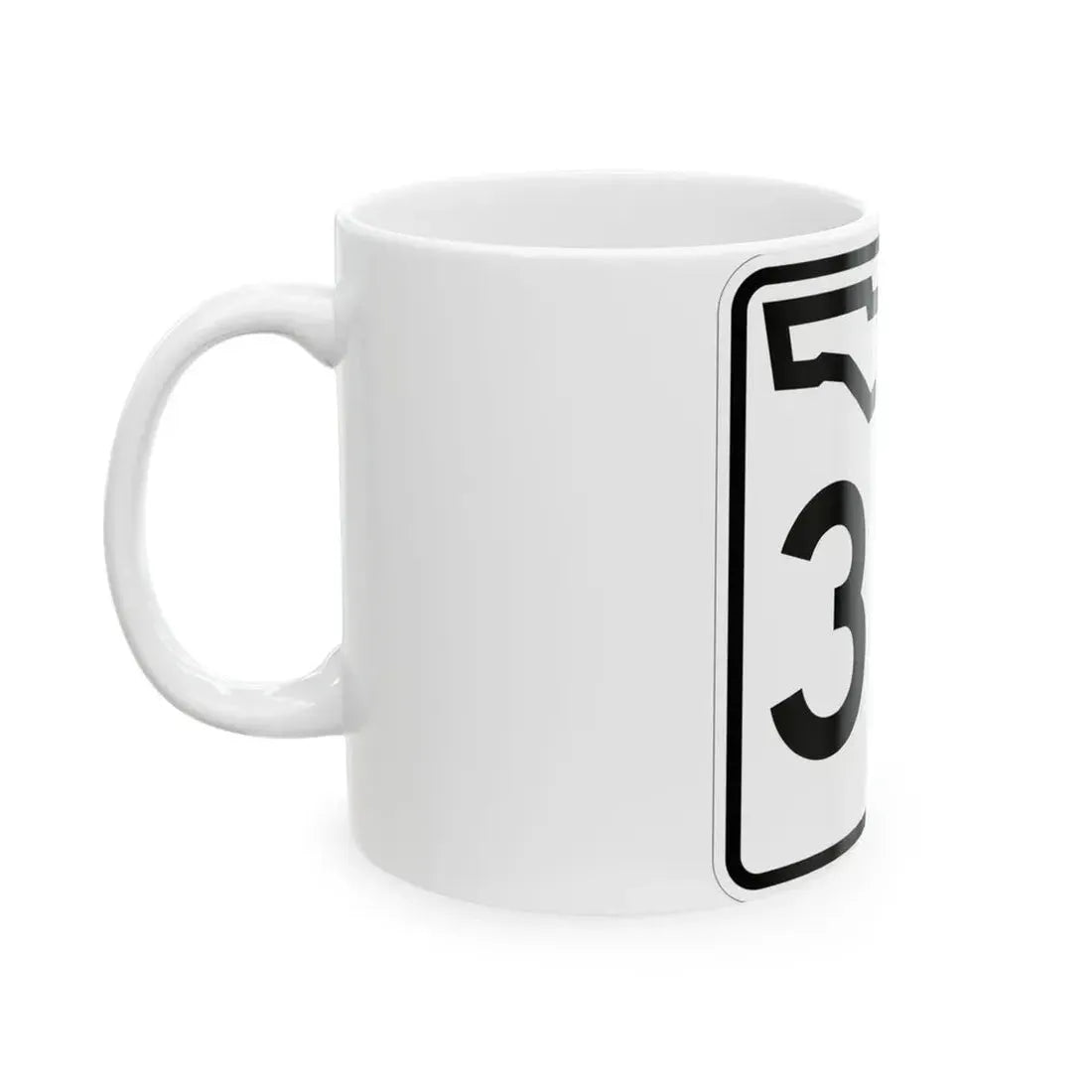 Florida 30 (Florida) (Road Sign) White Coffee Mug - Go Mug Yourself
