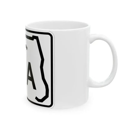 Florida 30A (Florida) (Road Sign) White Coffee Mug - Go Mug Yourself
