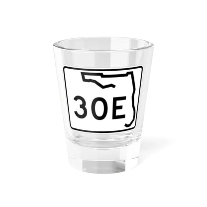 Florida 30E (Florida) (Road Sign) Shot Glass 1.5oz 1.5oz - Go Mug Yourself
