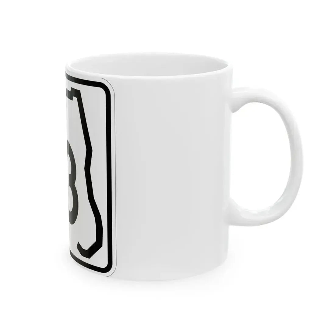 Florida 33 (Florida) (Road Sign) White Coffee Mug - Go Mug Yourself