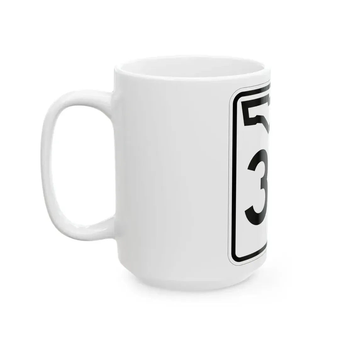 Florida 33 (Florida) (Road Sign) White Coffee Mug - Go Mug Yourself