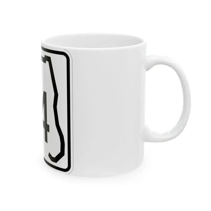 Florida 34 (Florida) (Road Sign) White Coffee Mug - Go Mug Yourself