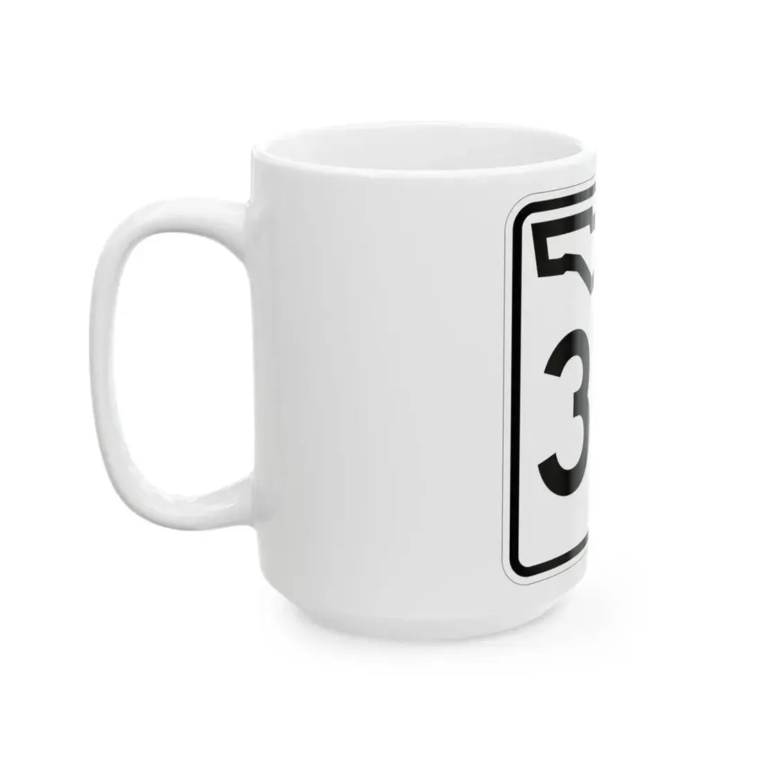 Florida 35 (Florida) (Road Sign) White Coffee Mug - Go Mug Yourself