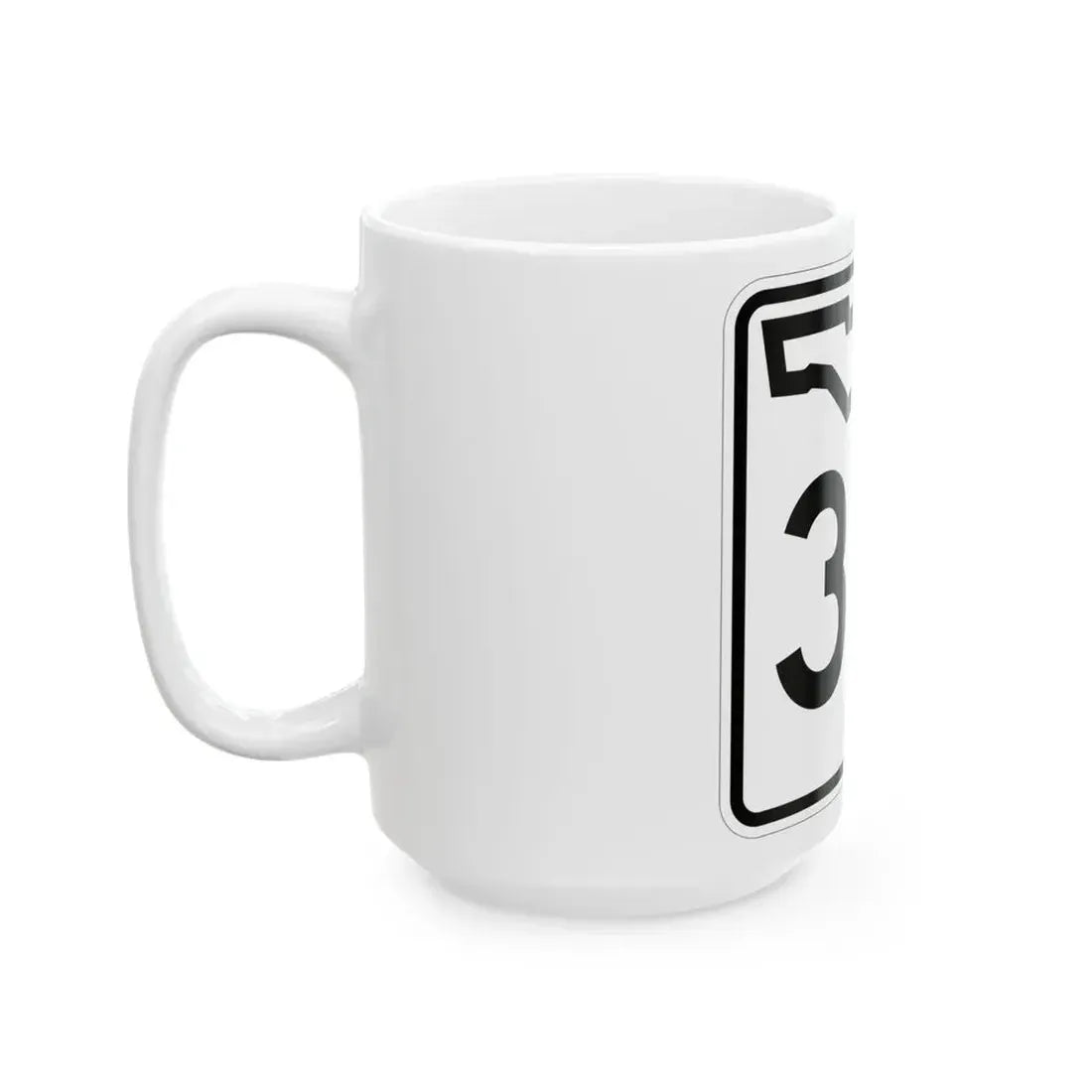 Florida 37 (Florida) (Road Sign) White Coffee Mug - Go Mug Yourself