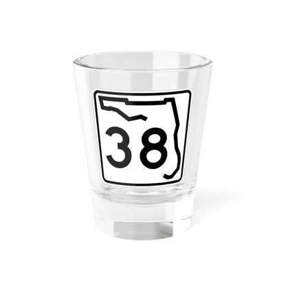 Florida 38 (Florida) (Road Sign) Shot Glass 1.5oz 1.5oz - Go Mug Yourself