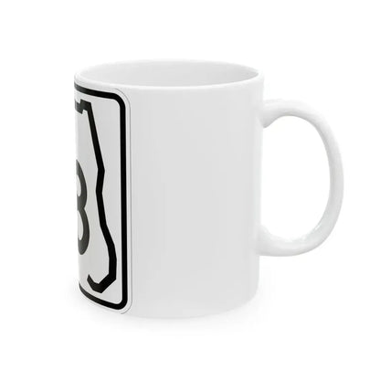 Florida 38 (Florida) (Road Sign) White Coffee Mug - Go Mug Yourself