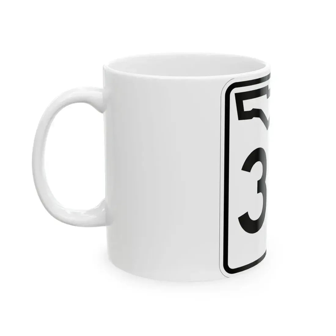 Florida 39 (Florida) (Road Sign) White Coffee Mug - Go Mug Yourself