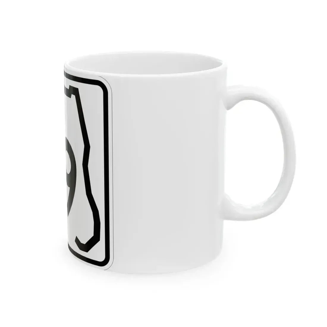 Florida 39 (Florida) (Road Sign) White Coffee Mug - Go Mug Yourself