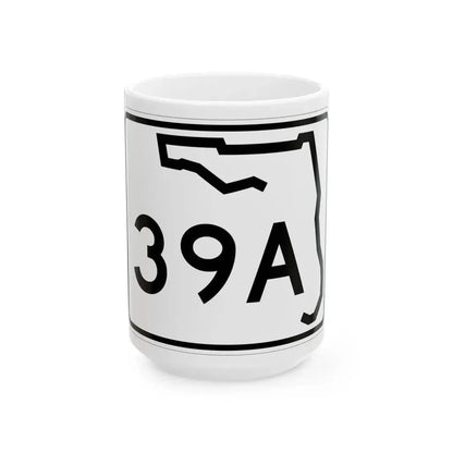 Florida 39A (Florida) (Road Sign) White Coffee Mug 15oz - Go Mug Yourself