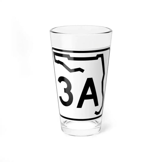 Florida 3A (Florida) (Road Sign) Pint Glass 16oz 16oz - Go Mug Yourself
