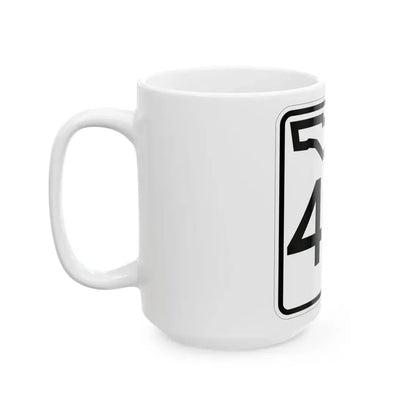 Florida 40 (Florida) (Road Sign) White Coffee Mug - Go Mug Yourself