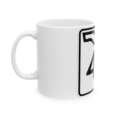 Florida 41 (Florida) (Road Sign) White Coffee Mug - Go Mug Yourself