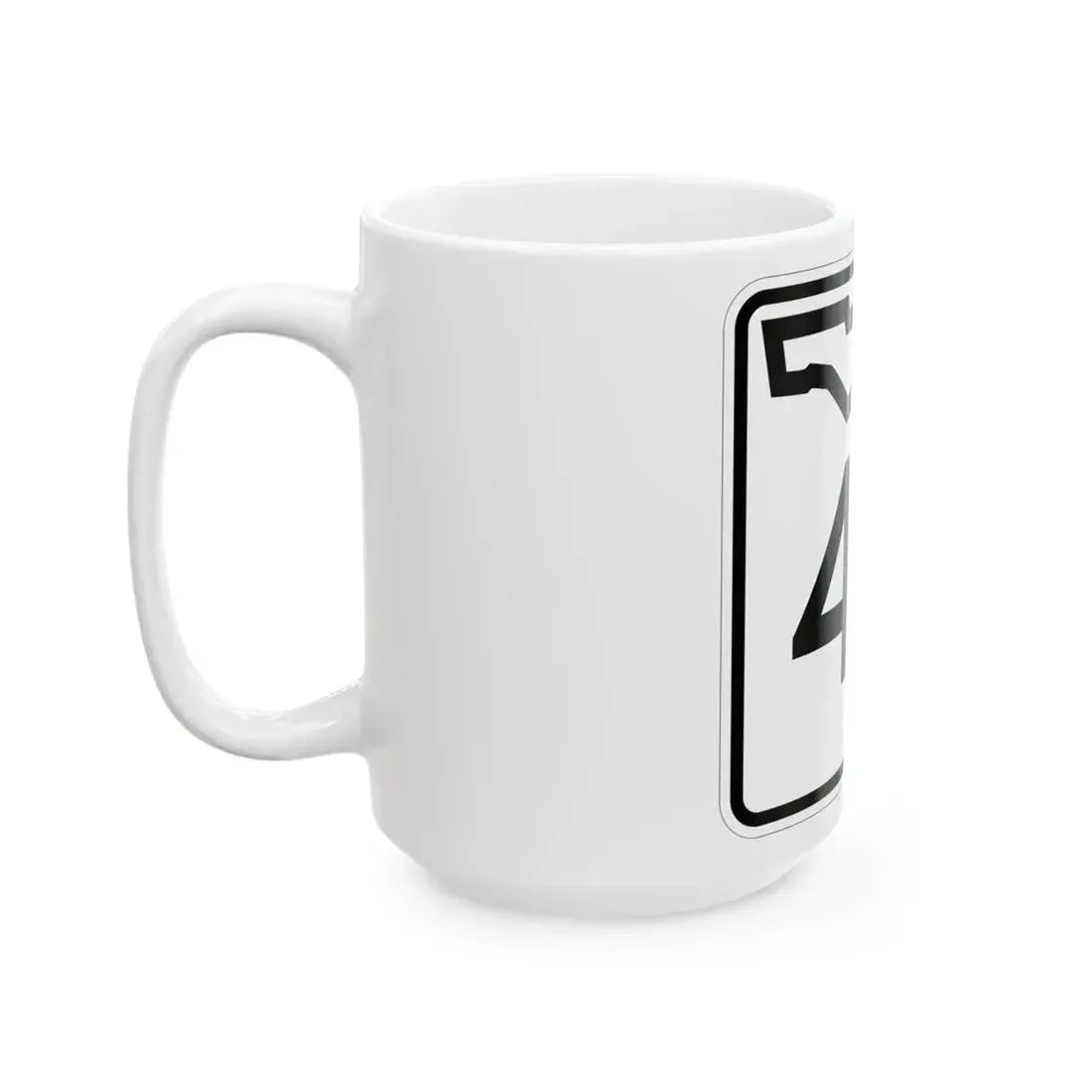 Florida 41 (Florida) (Road Sign) White Coffee Mug - Go Mug Yourself