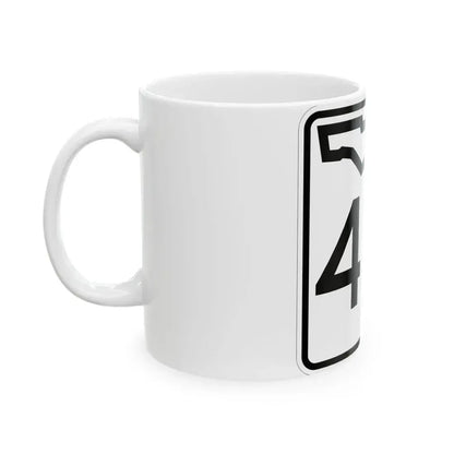 Florida 43 (Florida) (Road Sign) White Coffee Mug - Go Mug Yourself