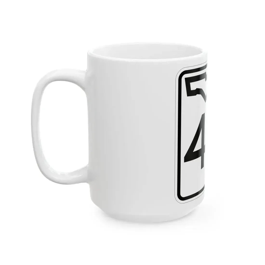 Florida 43 (Florida) (Road Sign) White Coffee Mug - Go Mug Yourself