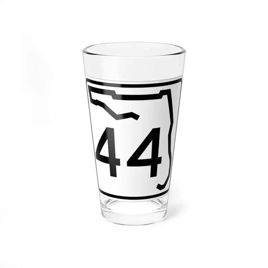 Florida 44 (Florida) (Road Sign) Pint Glass 16oz 16oz - Go Mug Yourself