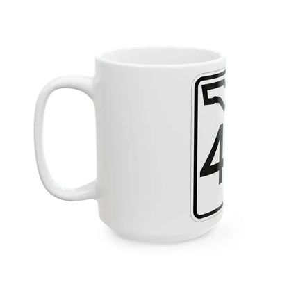 Florida 44 (Florida) (Road Sign) White Coffee Mug - Go Mug Yourself