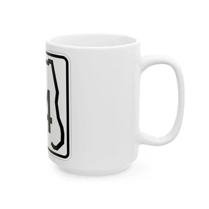 Florida 44 (Florida) (Road Sign) White Coffee Mug - Go Mug Yourself
