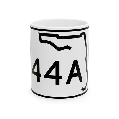 Florida 44A (Florida) (Road Sign) White Coffee Mug 11oz - Go Mug Yourself
