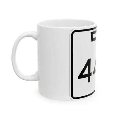 Florida 44A (Florida) (Road Sign) White Coffee Mug - Go Mug Yourself