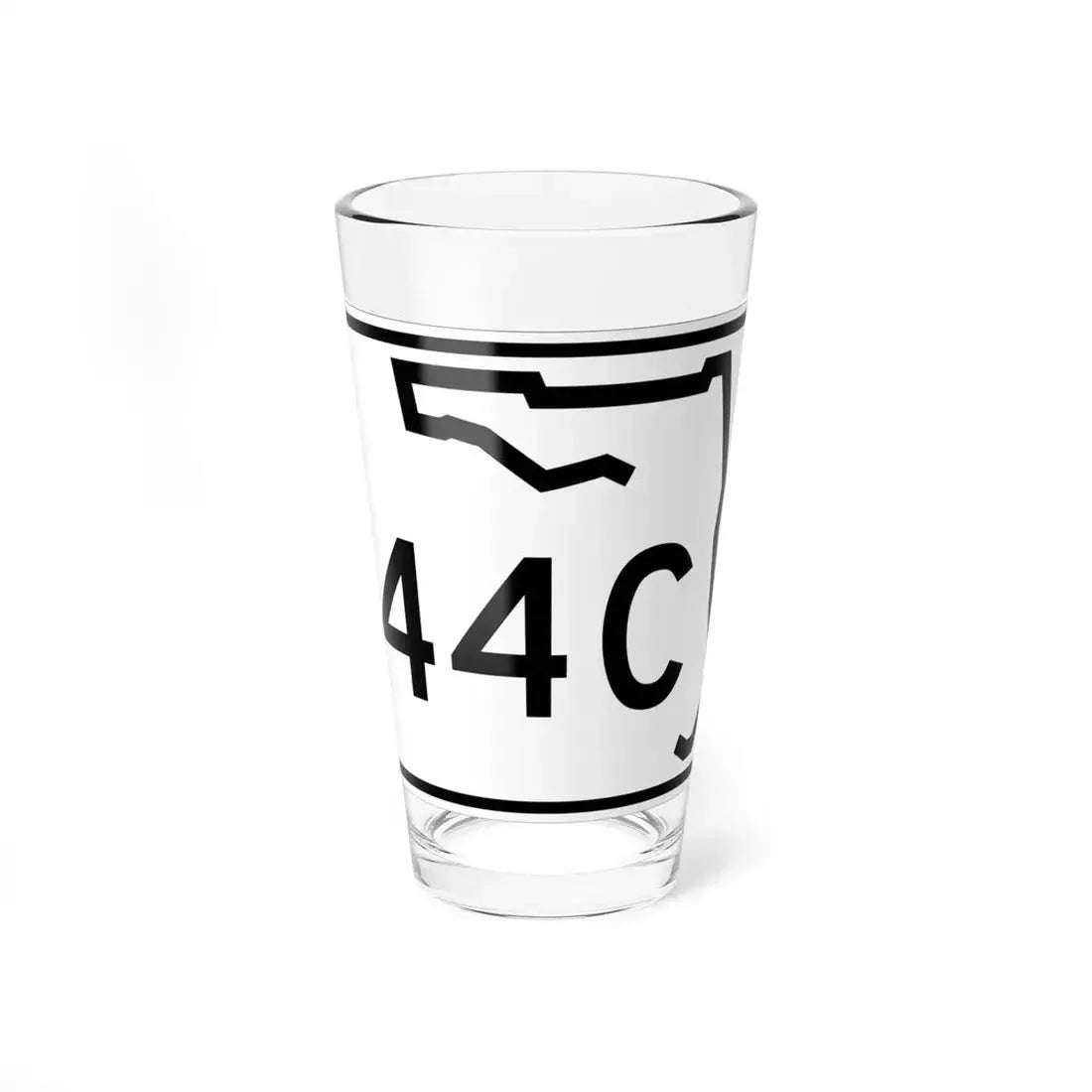Florida 44C (Florida) (Road Sign) Pint Glass 16oz 16oz - Go Mug Yourself