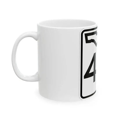 Florida 45 (Florida) (Road Sign) White Coffee Mug - Go Mug Yourself