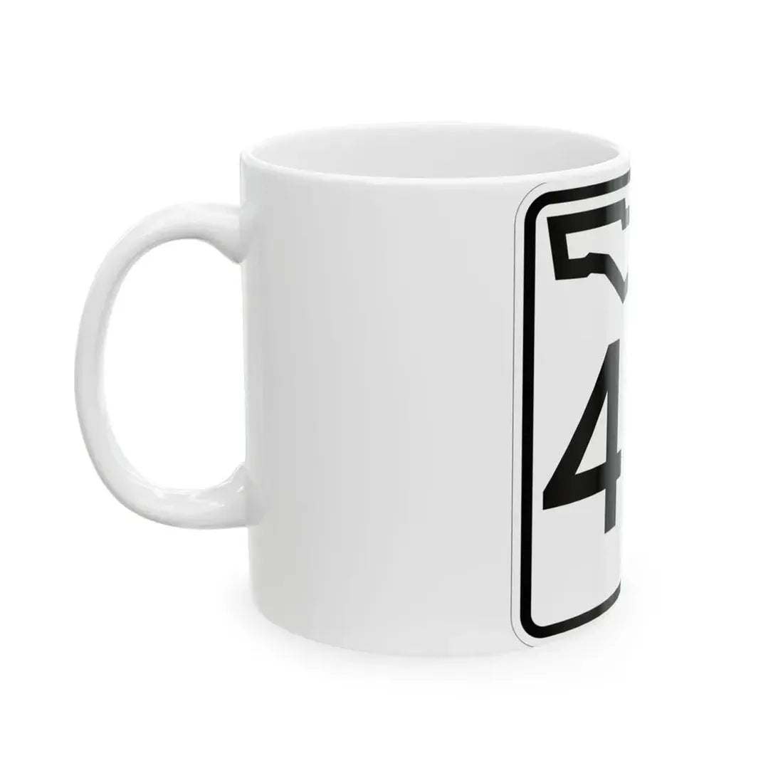 Florida 46 (Florida) (Road Sign) White Coffee Mug - Go Mug Yourself