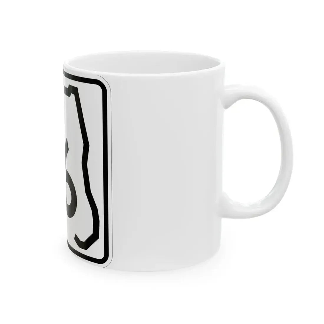 Florida 46 (Florida) (Road Sign) White Coffee Mug - Go Mug Yourself