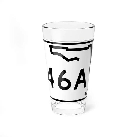 Florida 46A (Florida) (Road Sign) Pint Glass 16oz 16oz - Go Mug Yourself
