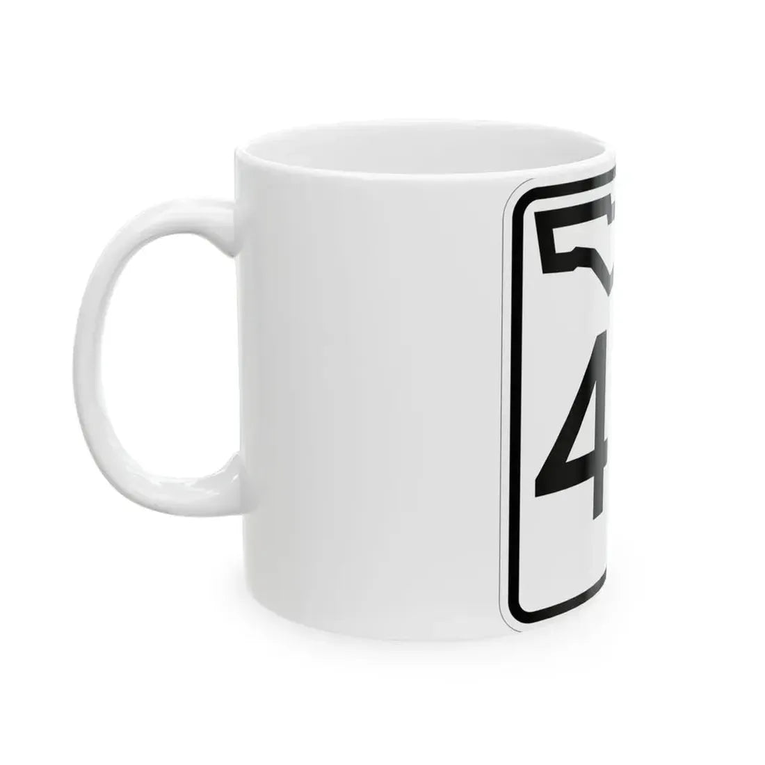 Florida 47 (Florida) (Road Sign) White Coffee Mug - Go Mug Yourself