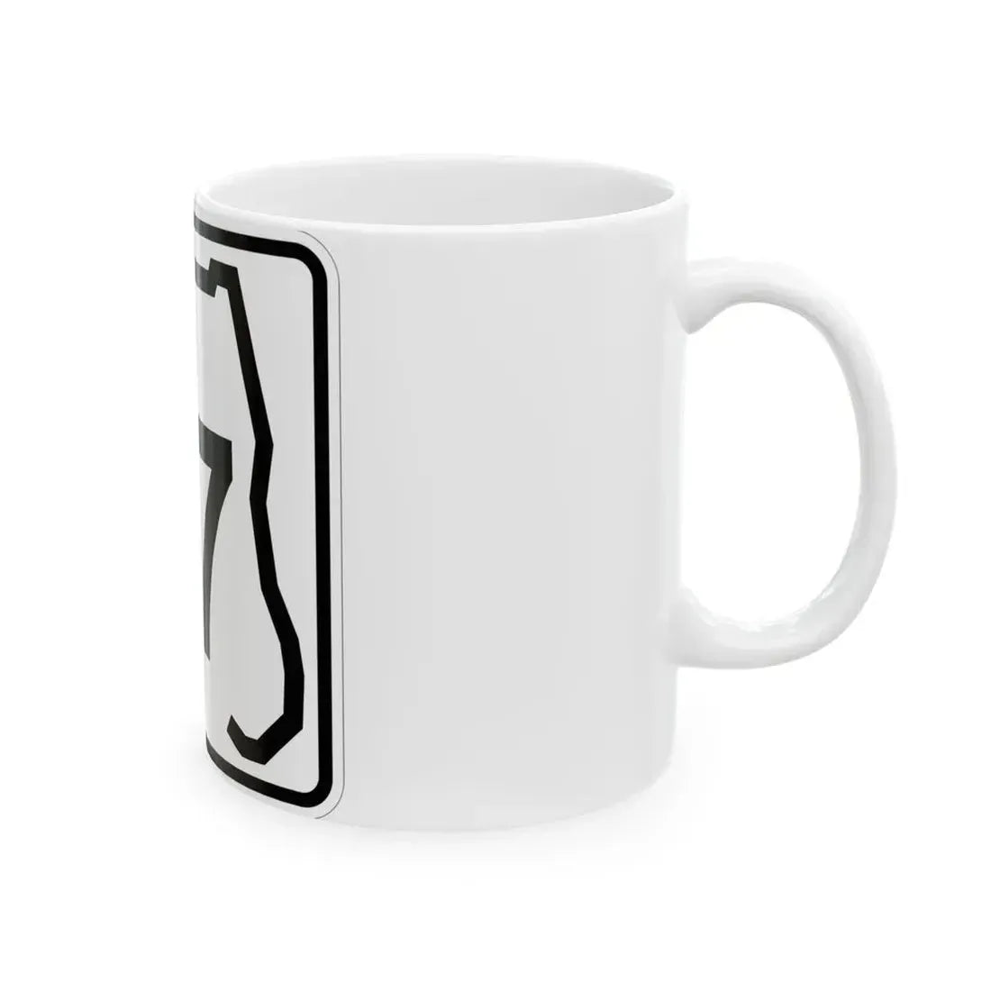 Florida 47 (Florida) (Road Sign) White Coffee Mug - Go Mug Yourself