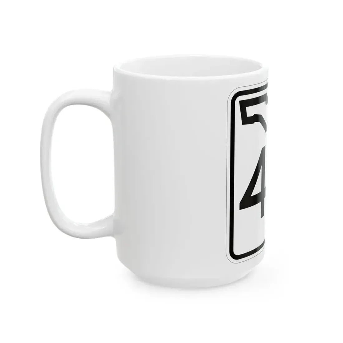 Florida 47 (Florida) (Road Sign) White Coffee Mug - Go Mug Yourself