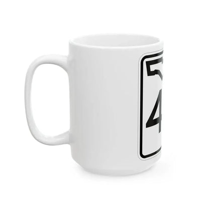 Florida 47 (Florida) (Road Sign) White Coffee Mug - Go Mug Yourself