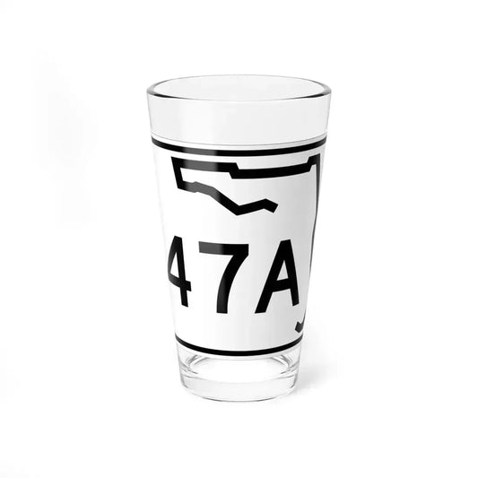 Florida 47A (Florida) (Road Sign) Pint Glass 16oz 16oz - Go Mug Yourself