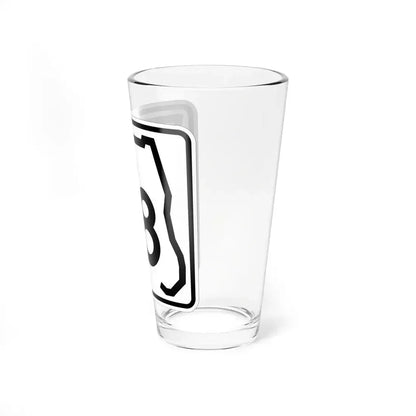 Florida 48 (Florida) (Road Sign) Pint Glass 16oz - Go Mug Yourself