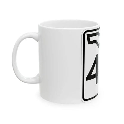Florida 49 (Florida) (Road Sign) White Coffee Mug - Go Mug Yourself