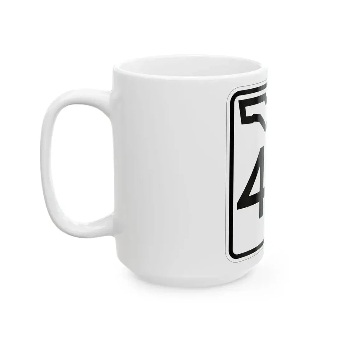 Florida 49 (Florida) (Road Sign) White Coffee Mug - Go Mug Yourself