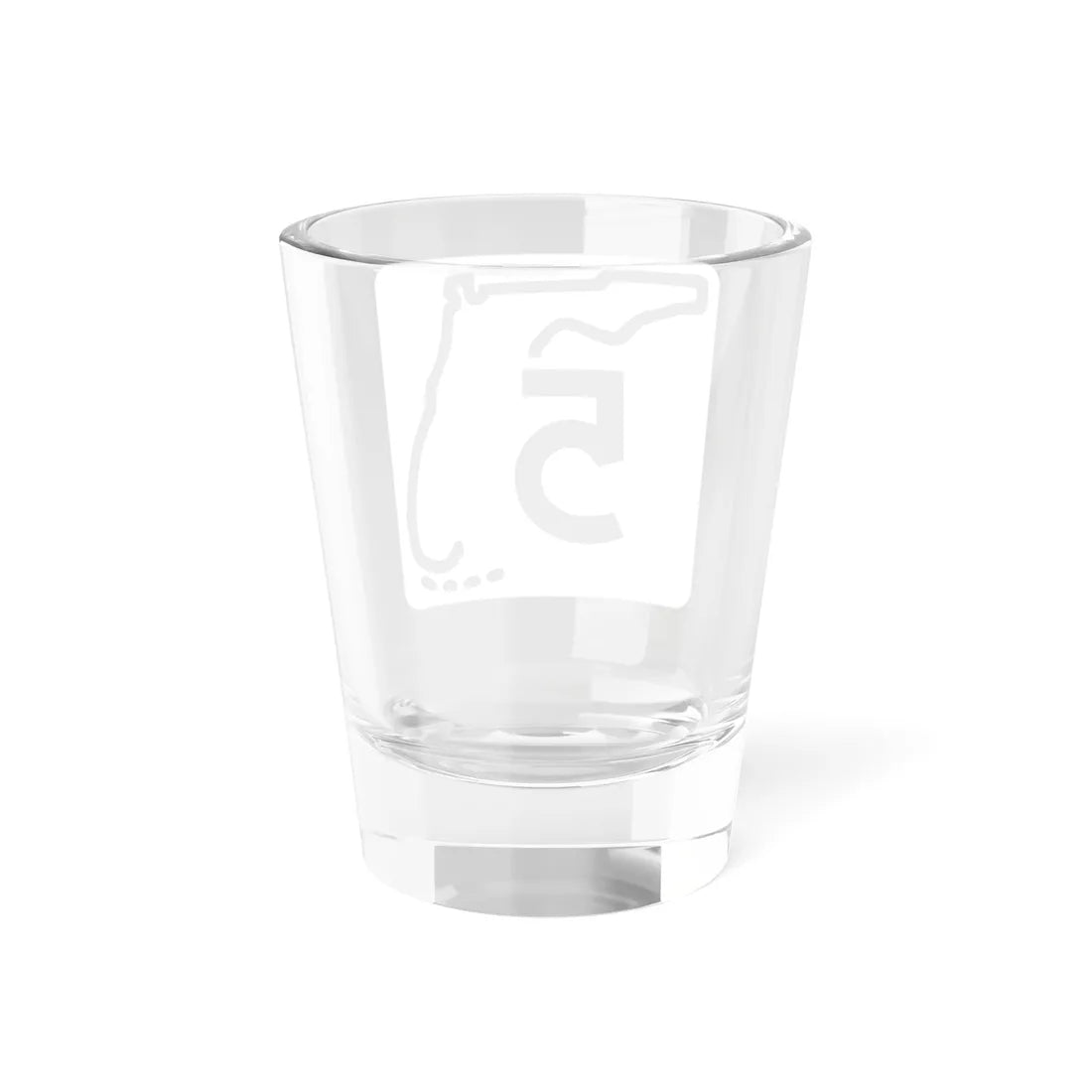 Florida 5 1955 (Florida) (Road Sign) Shot Glass 1.5oz - Go Mug Yourself