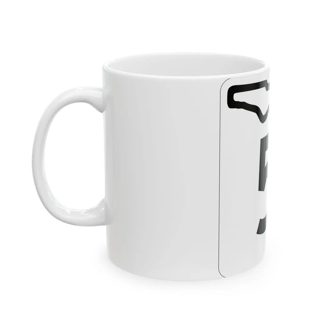 Florida 5 1955 (Florida) (Road Sign) White Coffee Mug - Go Mug Yourself