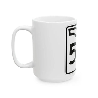 Florida 50 (Florida) (Road Sign) White Coffee Mug - Go Mug Yourself