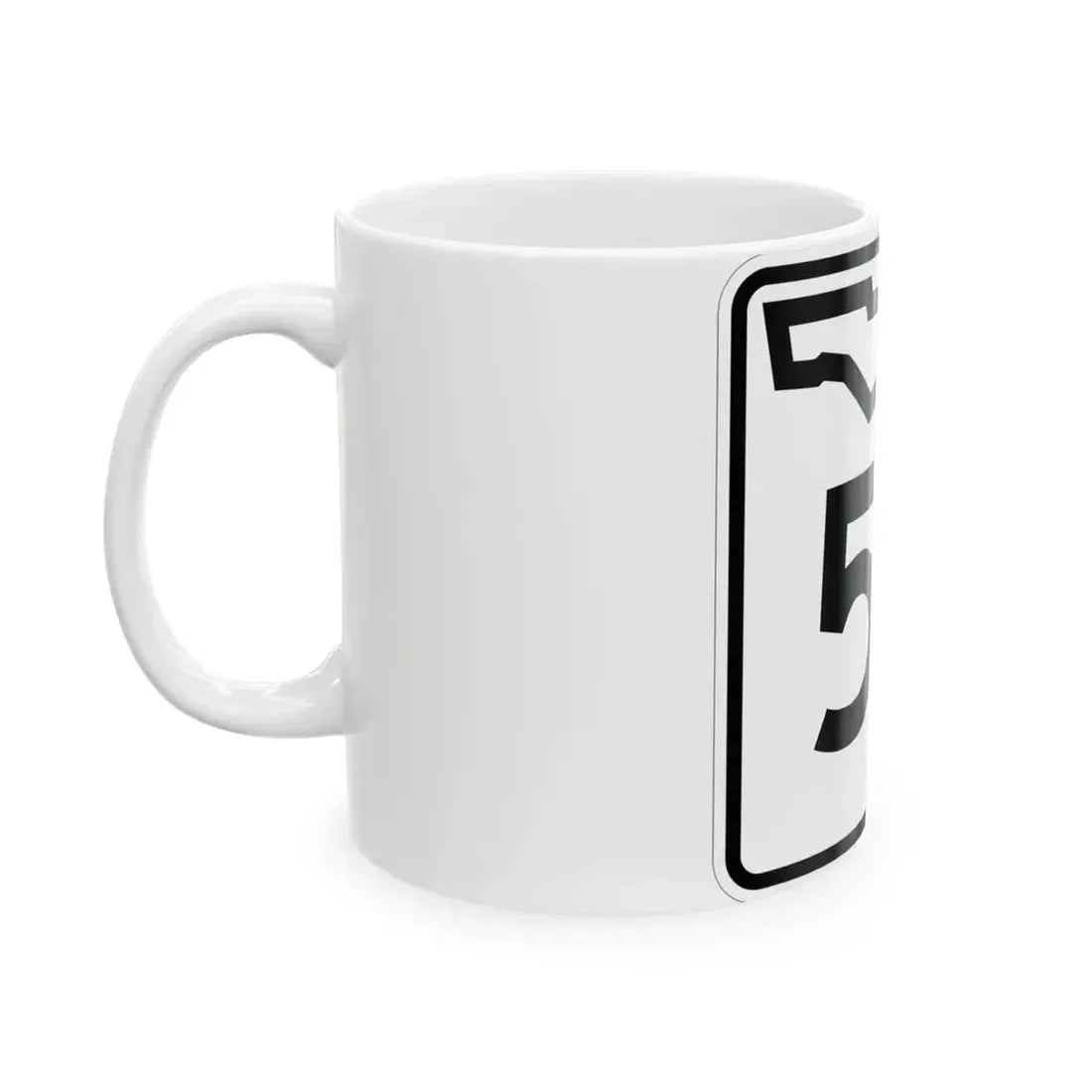 Florida 51 (Florida) (Road Sign) White Coffee Mug - Go Mug Yourself