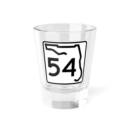 Florida 54 (Florida) (Road Sign) Shot Glass 1.5oz 1.5oz - Go Mug Yourself
