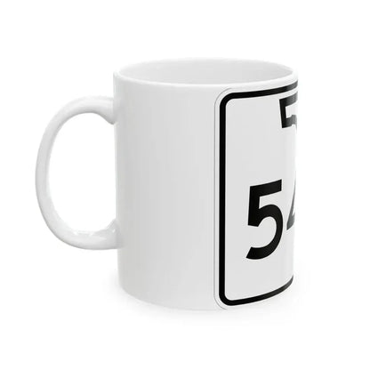 Florida 54A (Florida) (Road Sign) White Coffee Mug - Go Mug Yourself