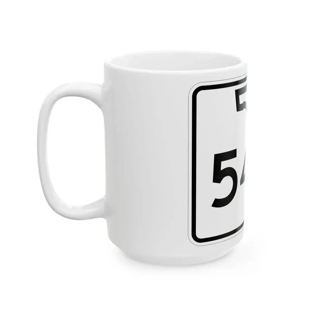 Florida 54A (Florida) (Road Sign) White Coffee Mug - Go Mug Yourself